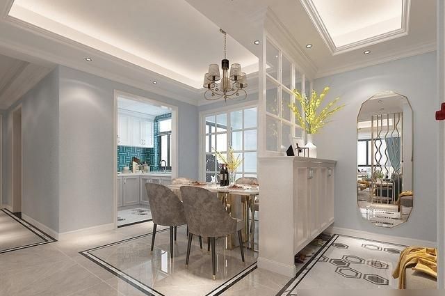 夫妻俩把118㎡三居室，装修美式风，带一些轻奢质感，真的很好看 - 家居知识