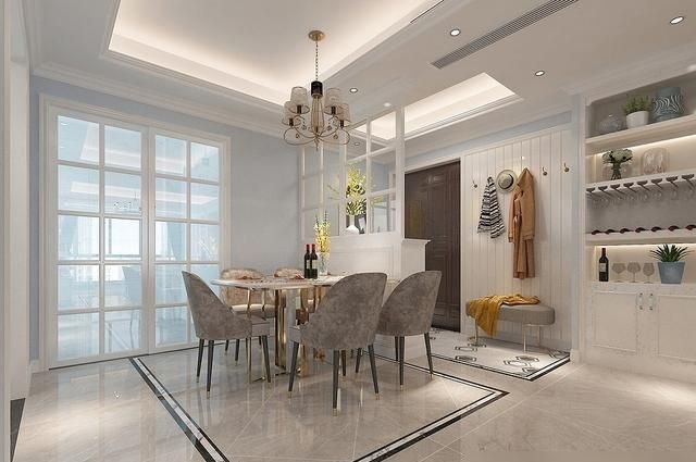 夫妻俩把118㎡三居室，装修美式风，带一些轻奢质感，真的很好看 - 家居知识