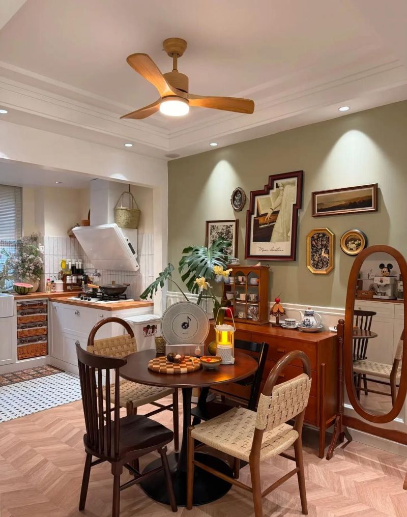 美式复古装修案例：旧时光与现代的温柔碰撞 - 家居知识