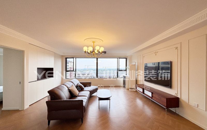 唐山中天·南湖玥130㎡法式中古风装修案例赏析