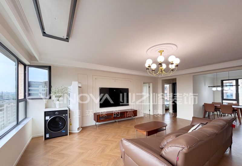 唐山中天·南湖玥130平方米法式中古风格装修效果案例|业之峰装饰 - 家居知识