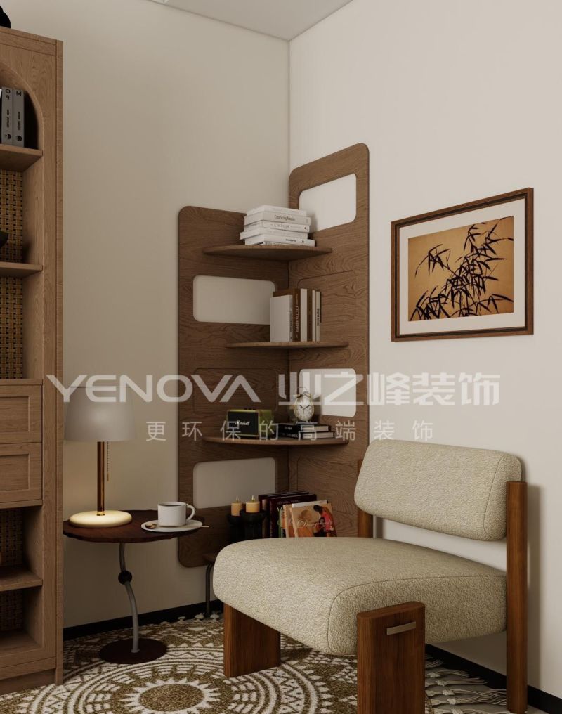 唐山恒大学庭120平方米中古风格装修效果案例|业之峰装饰 - 家居知识