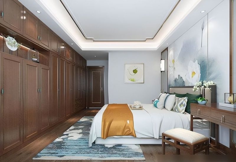 长沙夫妻的新中式风格装修，入户端景太好看，家中充满了惊艳效果 - 家居知识