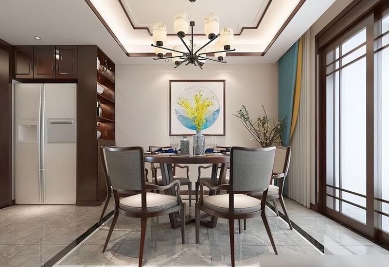 长沙夫妻的新中式风格装修，入户端景太好看，家中充满了惊艳效果 - 家居知识