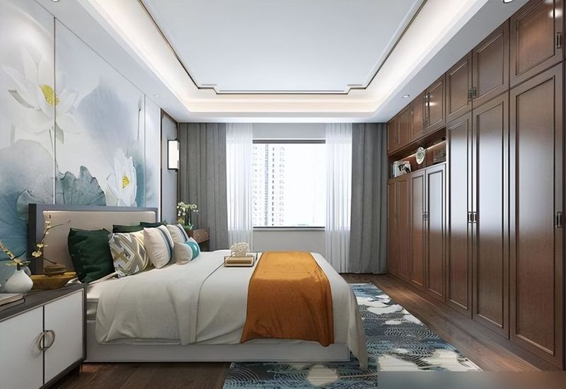 长沙夫妻的新中式风格装修，入户端景太好看，家中充满了惊艳效果 - 家居知识