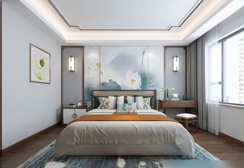 长沙夫妻的新中式风格装修，入户端景太好看，家中充满了惊艳效果 - 家居知识