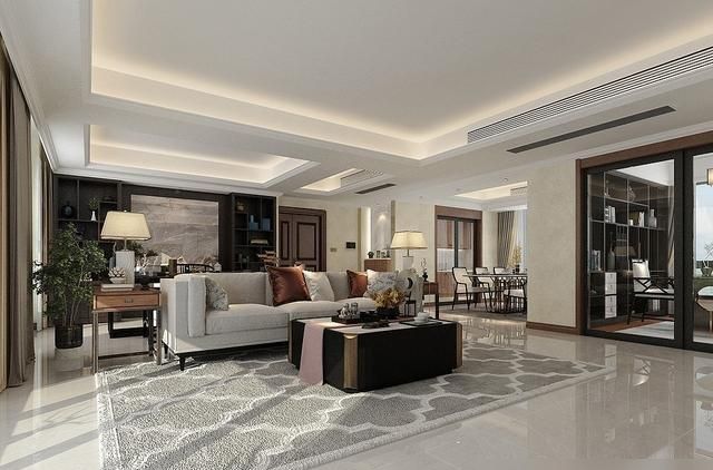 238㎡的大平层，改成新中式风，大气经典又时尚，主要是特别耐看 - 家居知识