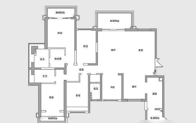 238㎡的大平层，改成新中式风，大气经典又时尚，主要是特别耐看 - 家居知识