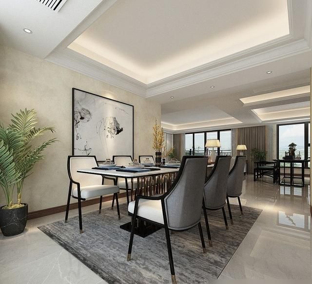 238㎡的大平层，改成新中式风，大气经典又时尚，主要是特别耐看 - 家居知识