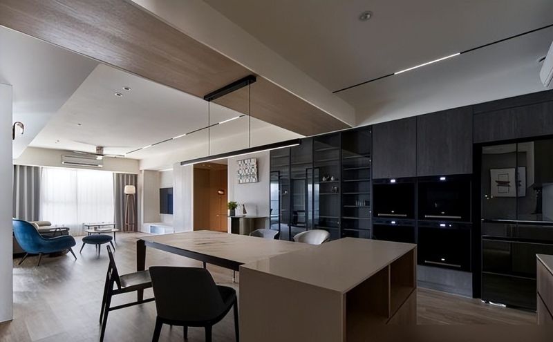 房子大就是舒服，套内198㎡大平层，现代混搭风装修，沉静有光 - 家居知识