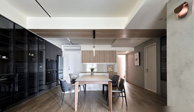 房子大就是舒服，套内198㎡大平层，现代混搭风装修，沉静有光 - 家居知识