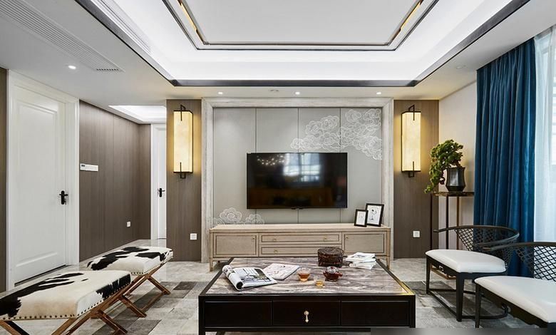 140㎡四居室火了！现代轻奢撞新中式，这混搭太懂年轻人 - 家居知识