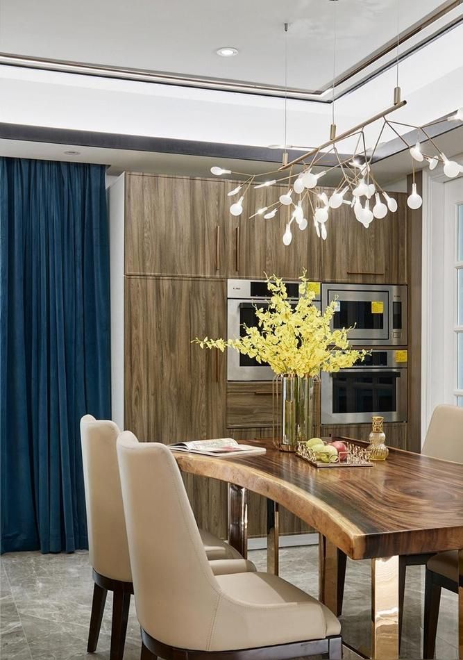 140㎡四居室火了！现代轻奢撞新中式，这混搭太懂年轻人 - 家居知识