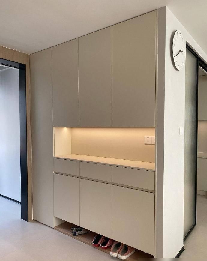 高颜值入户鞋柜设计，超级实用，附详细尺寸图 - 家居知识