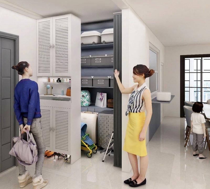 玄关，最强收纳柜设计，不服来战 - 家居知识