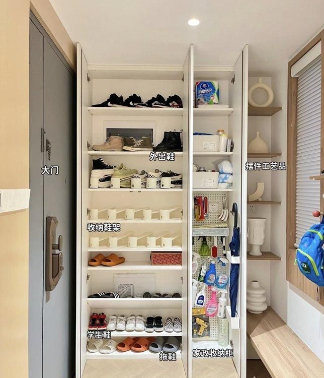玄关，最强收纳柜设计，不服来战 - 家居知识