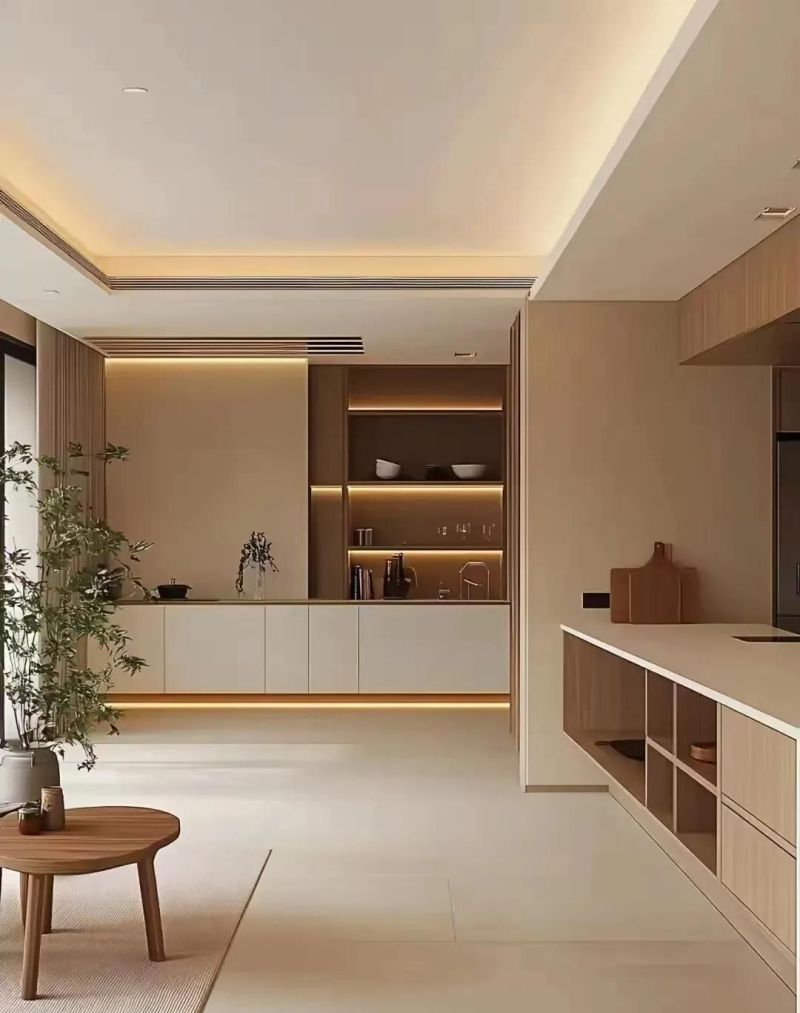 不买沙发，舍弃餐桌，阳台打一排矮柜，一进客厅被惊艳了！ - 家居知识