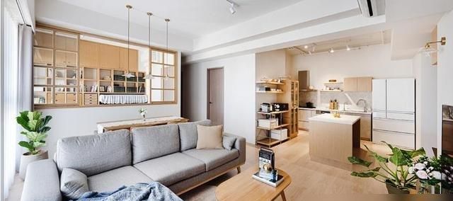 这是我见过最佛系的装修，全屋浅色调原木风，再过10年也不过时 - 家居知识