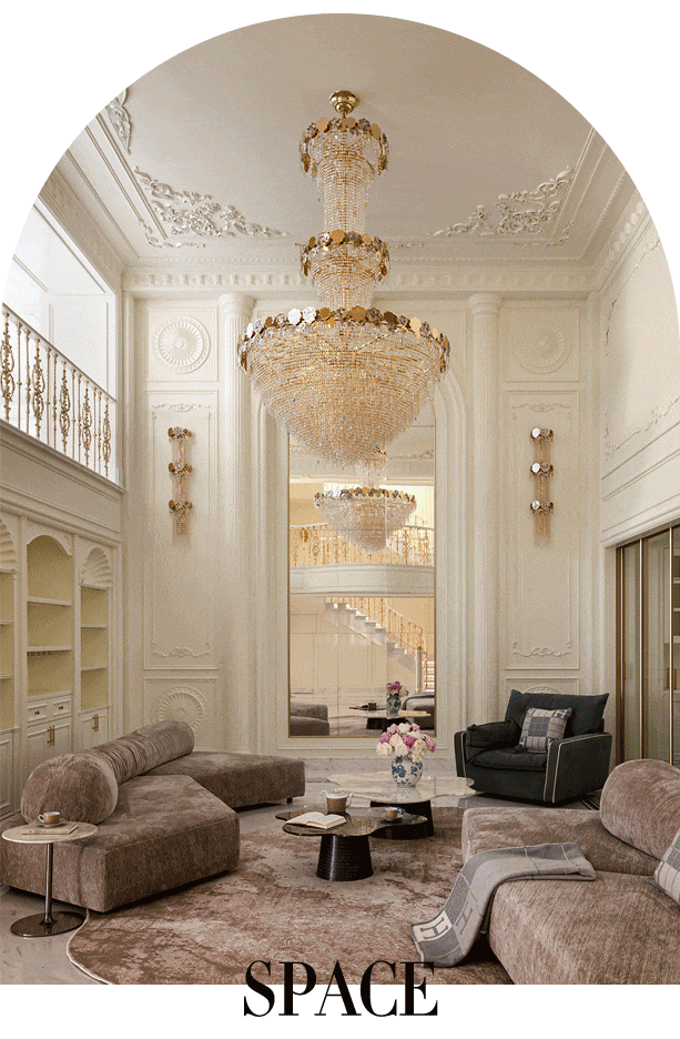 1200㎡法式美学大宅，演绎诗意栖居的艺术空间