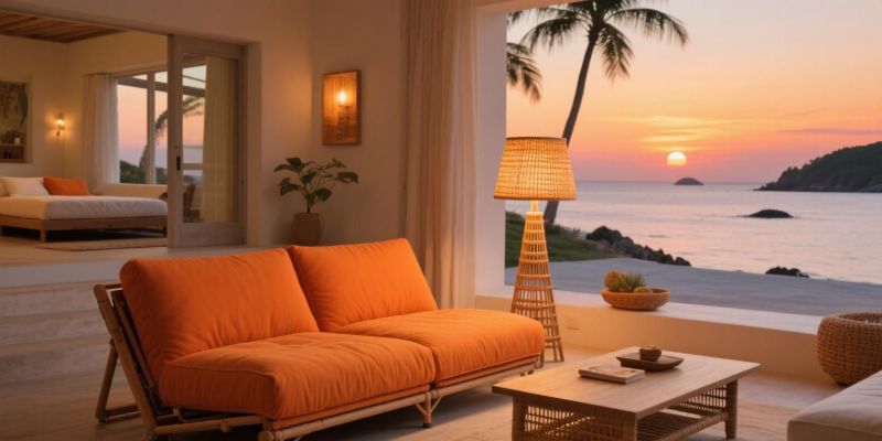 10 组地中海度假风沙发， “蓝白海岸” 搬进客厅，躺平都像在度假！ - 家居知识