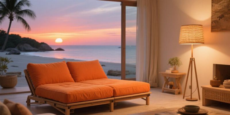 10 组地中海度假风沙发， “蓝白海岸” 搬进客厅，躺平都像在度假！ - 家居知识