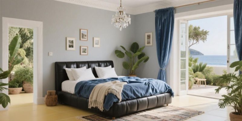 10组地中海度假风卧室设计，“蓝白海岸”搬进家，躺平像在度假！ - 家居知识