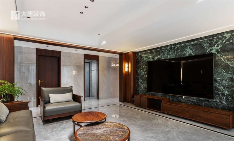 株洲装修设计：198㎡新中式风格实景，中式韵味的家 - 家居知识