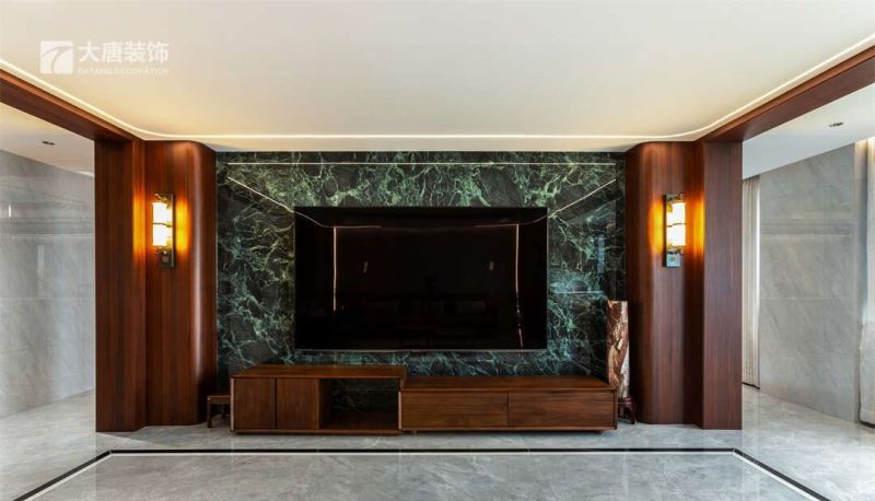 株洲装修设计：198㎡新中式风格实景，中式韵味的家 - 家居知识