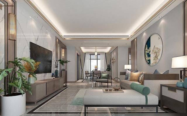 把新家打造成新中式风格，走进来就有一种“迷恋感”，真的太舒服 - 家居知识