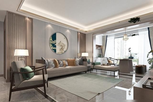 把新家打造成新中式风格，走进来就有一种“迷恋感”，真的太舒服 - 家居知识