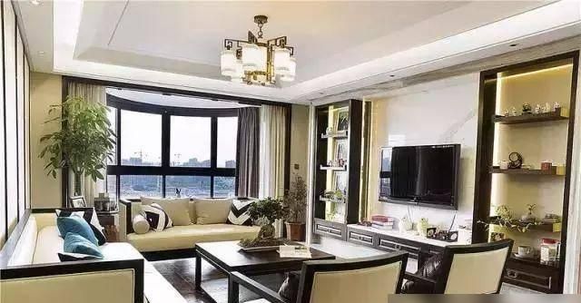 145平新中式风装修，现代与古典的完美融合，时尚又不失古韵 - 家居知识