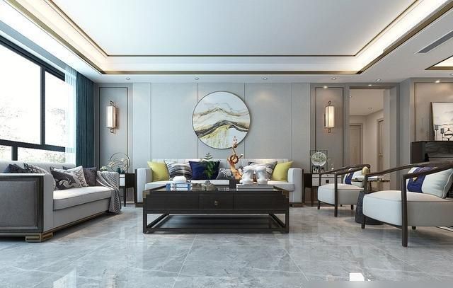 长沙夫妻的195㎡新中式装修，空间大气、敞亮，整体精致又有品位 - 家居知识