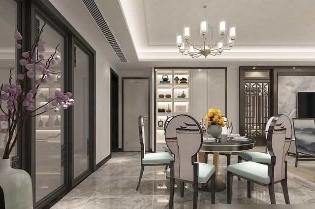 看了深圳夫妻的新中式风格，有一种想重装新房的冲动，真的很韵味 - 家居知识