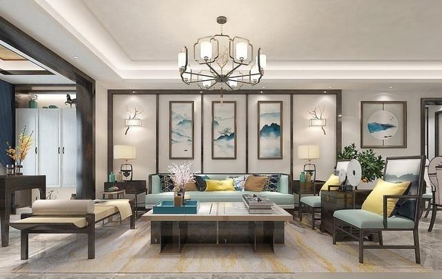 看了深圳夫妻的新中式风格，有一种想重装新房的冲动，真的很韵味 - 家居知识