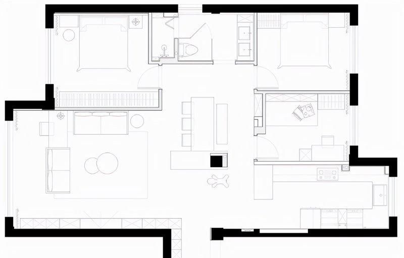 喜欢这样简单不花哨的装修，124㎡日式原木风，让人极度舒适 - 家居知识