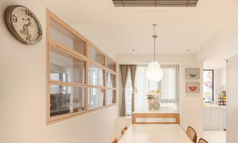 125㎡日式原木风宅：餐厨一体+四分离卫，每处都藏着生活巧思 - 家居知识