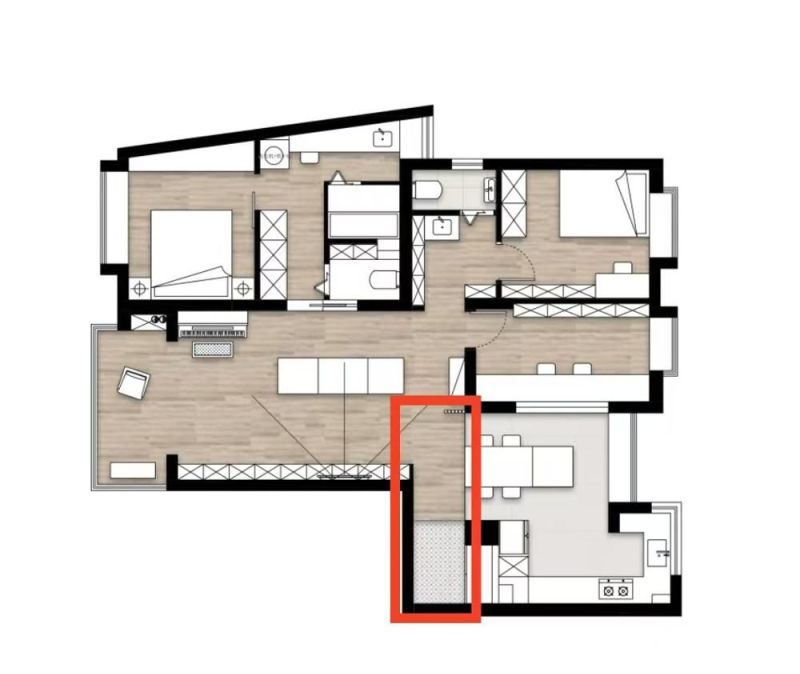 125㎡日式原木风宅：餐厨一体+四分离卫，每处都藏着生活巧思 - 家居知识