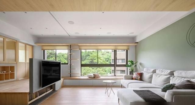 还好老婆当初坚持日式装修，125㎡公寓才能拉满治愈感，太舒服了 - 家居知识