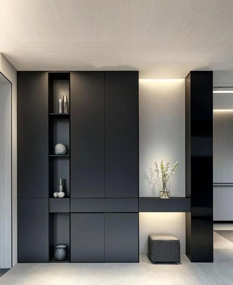 2025年最新玄关柜设计趋势，空间高效利用与美学融合，喜欢收藏吧 - 家居知识