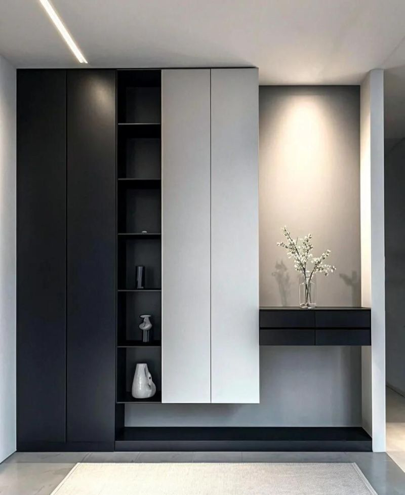 2025年最新玄关柜设计趋势，空间高效利用与美学融合，喜欢收藏吧 - 家居知识
