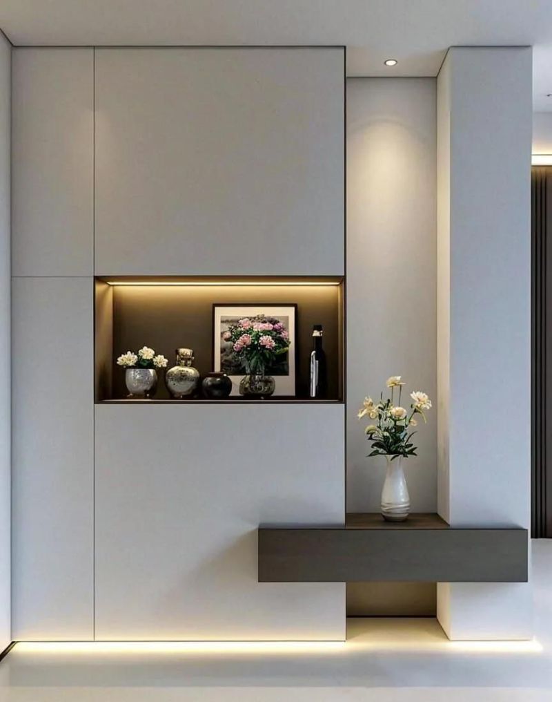2025年最新玄关柜设计趋势，空间高效利用与美学融合，喜欢收藏吧 - 家居知识