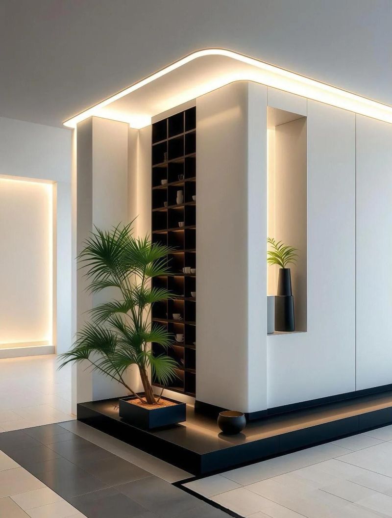 2025年最新玄关柜设计趋势，空间高效利用与美学融合，喜欢收藏吧 - 家居知识