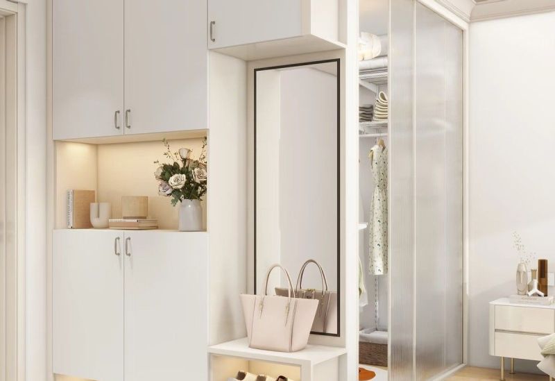 没玄关也能做入户衣帽间！这个操作“绝绝子”，颜值实用的天花板 - 家居知识