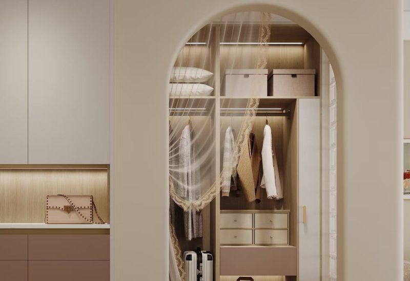 没玄关也能做入户衣帽间！这个操作“绝绝子”，颜值实用的天花板 - 家居知识