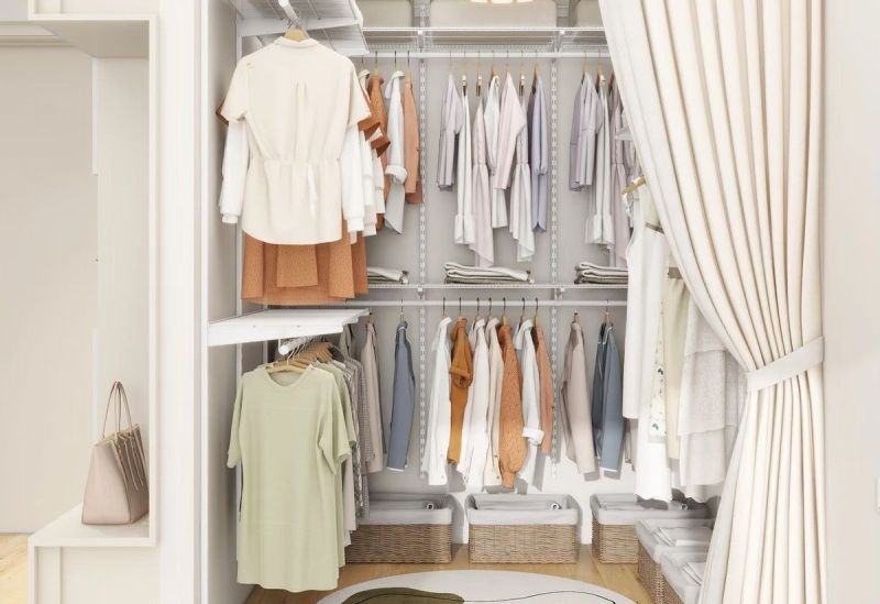 没玄关也能做入户衣帽间！这个操作“绝绝子”，颜值实用的天花板 - 家居知识