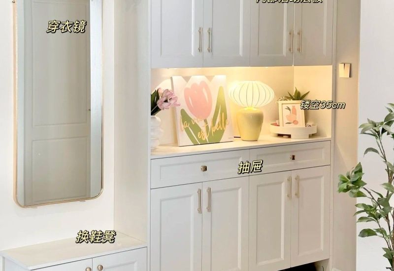 没玄关也能做入户衣帽间！这个操作“绝绝子”，颜值实用的天花板 - 家居知识