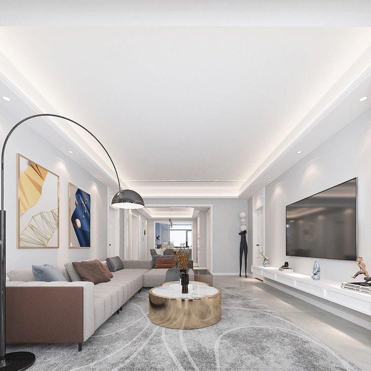 越来越多的人喜欢现代风装修，看了她家之后，我也爱上了，很舒适 - 家居知识