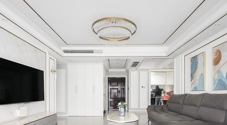 杭州125㎡的三居室，一入户就迷人眼球，极简轻奢风格值得借鉴 - 家居知识