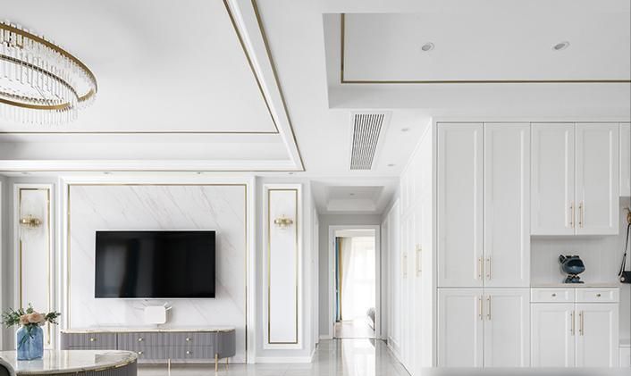 杭州125㎡的三居室，一入户就迷人眼球，极简轻奢风格值得借鉴 - 家居知识