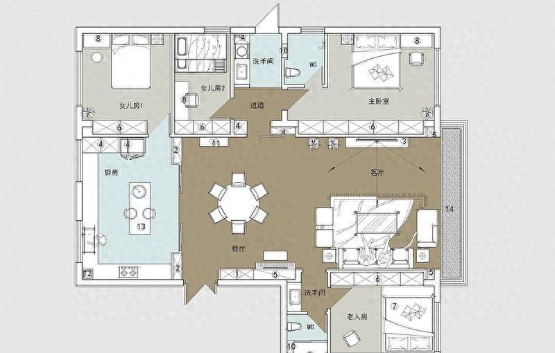 美式轻奢风家居，温馨与时尚的完美融合